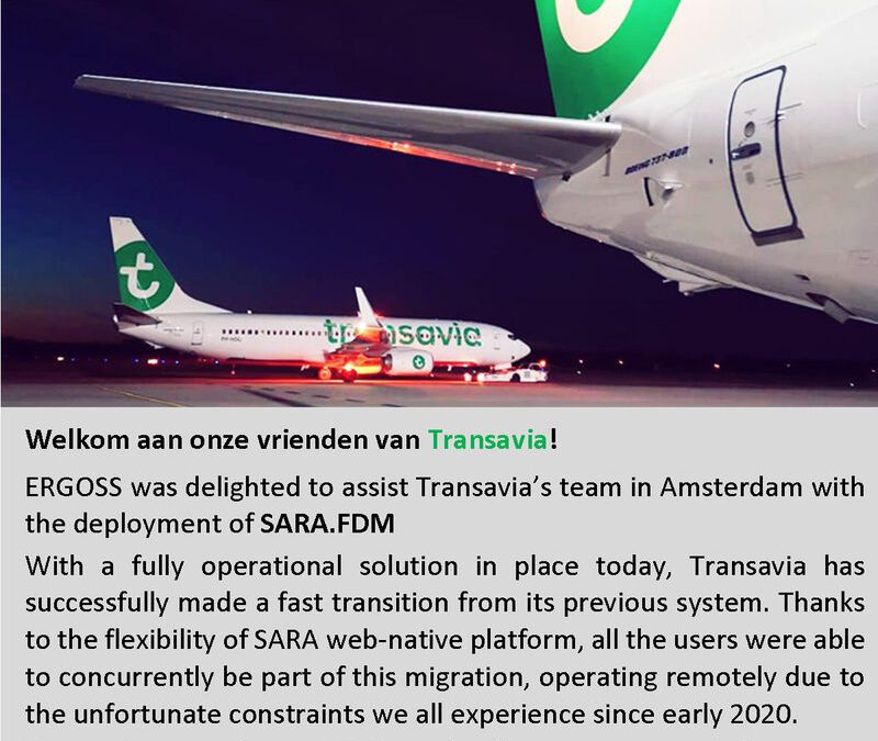 Welkom aan onze vrienden van TRANSAVIA !